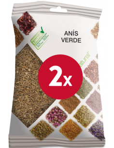 Pack de 2 ud Anis Verde Bolsa 60Gr. de Soria Natural