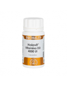 Holovit Vitamina D3 4000 Ui (Colecalciferol) 50 Cáp. de Equisalud
