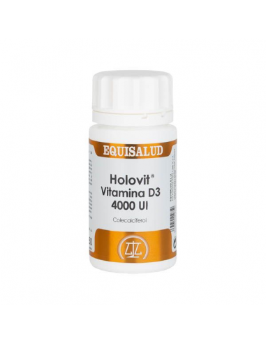 Holovit Vitamina D3 4000 Ui (Colecalciferol) 50 Cáp. de Equisalud