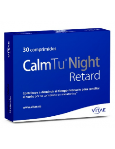 CalmTu Night Retard 30 comprimidos de Vitae