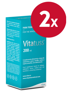 Pack 2 uds Vitatuss 200ml...