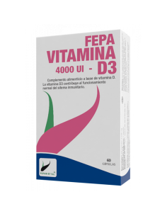 Fepa Vitamina D3 4000 Ui. 60 Capsulas Fepadiet
