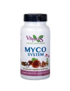 Myco System 60 Cápsulas vegetales Vbyotics