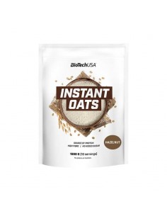 Harina de avena Instant Oats Avellana 1kg BioTechUSA