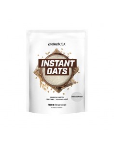 Harina de avena Instant Oats natural 1kg BioTechUSA