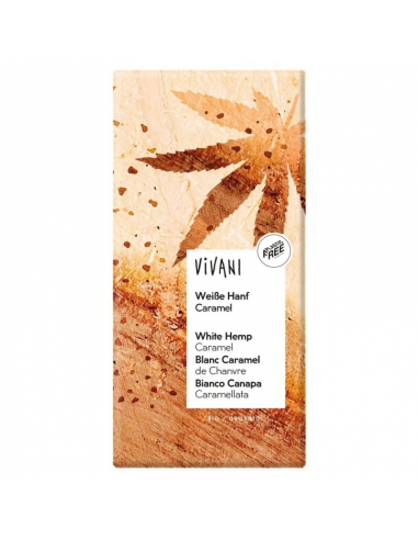 Chocolate Blanco Cañamo Con Flor De Sal 80Gr Bio Vivani