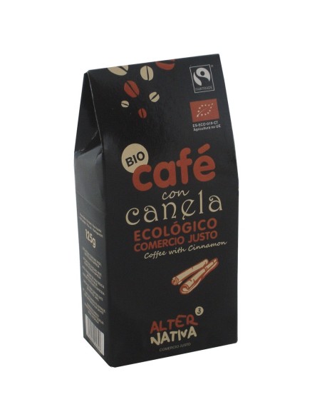 Cafe aromatizado a la canela molido bio 125 g Alternativa 3