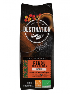 Cafe Peru 100% Arabica Molido  250 Gramos Bio Destination