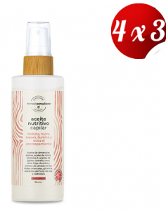 Pack 4x3 Aceite Nutritivo Capilar 125 Ml  de Herbora