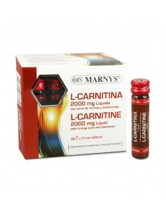 L-Carnitina 11 Ml X 20 Viales 2000 Mg De Marnys