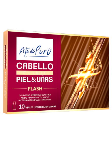 Estado Puro Clinic Cabello Piel y Uñas Flash 10 viales