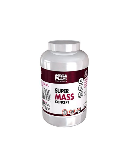 Super Mass Concep 3Kg Vainilla 3kg de Mega Plus