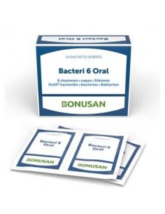 Bacteri 6 Oral 14 Sobres Bonusan