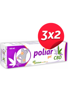 Pack 3x2 Poliar Gel Cbd...