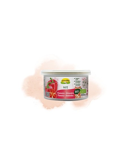 Pate Pimiento Rojo Girasol Bio 125 Gr de Granovita