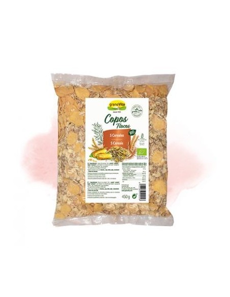 Copos 5 Cereales Bio 500 Gr de Granovita