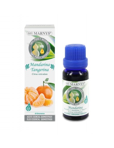 Aceite Esencial Alimentario De Mandarina 15 Ml De Marnys
