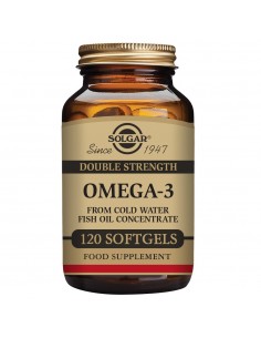 Omega3 Doble Concentración  120 cápsulas blandas Solgar