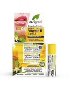 Balsamo Labial Con Vitamina E de Dr Organic