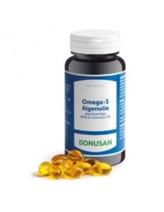 Aceite De Algas Omega 3 60 Cápsulas  Bonusan