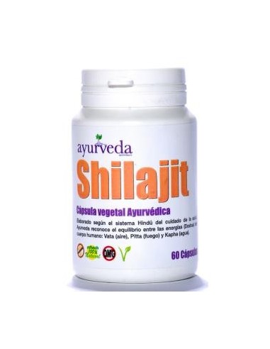 Shilajit 60 Cápsulas  Ayurveda Autentico