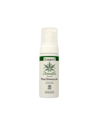 Mousse Desmaquillante Cannabis Ecocert Bio 150Ml Drasanvi