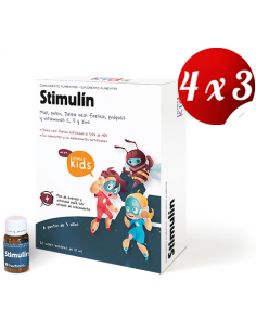 Pack 4x3 Stimulín 20 Viales 10 Ml de Herbora