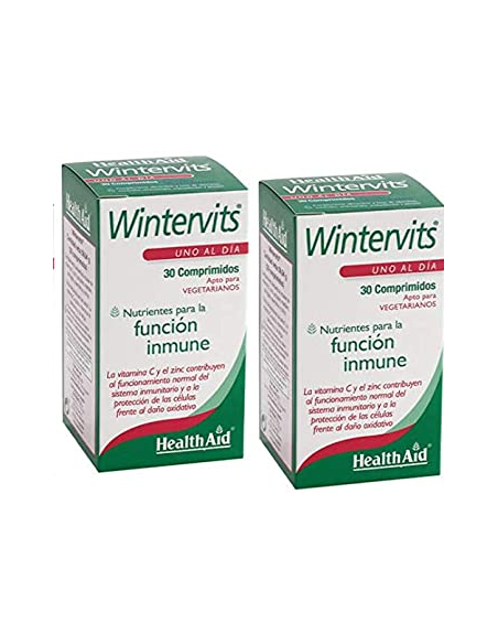 Pack 2 ud Wintervits 30 comprimidos de Health Aid