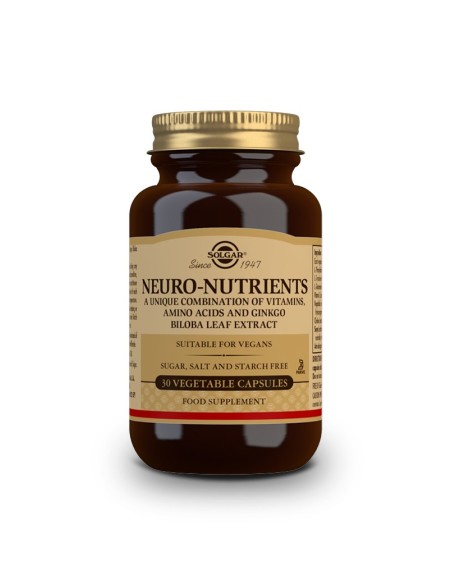 NeuroNutrientes  30 cápsulas vegetales Solgar