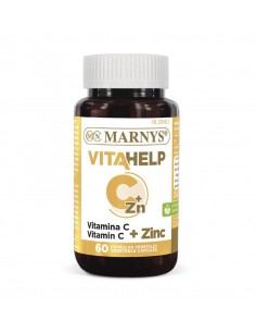 Vitahelp Vitamina C + Zinc 500 Mg/25 Mg 60 Caps De Marnys