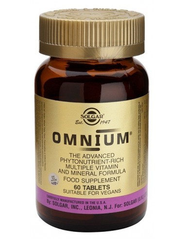 Omnium® (rico en fitonutrientes)  60 comprimidos Solgar