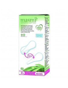 Protegeslips Adaptables Flex Masmi Natural Cotton De Masmi