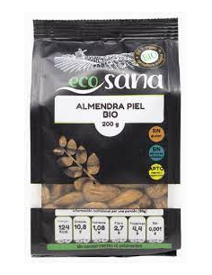 Almendra Piel Bio 200G Ecosana