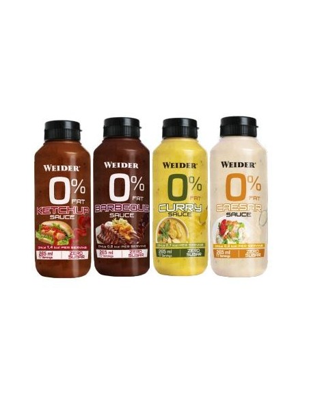 Sauce Zero Salsa Ketchup 265Ml. de Weider