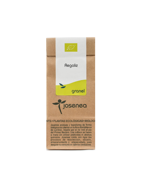 Regaliz Bio 50 Gr. Bolsa Kraft Granel 50 Gr. de Josenea