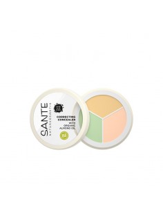 Corrector Polvo-Crema 3 Tonos 6 Gramos Sante Naturkosmetik