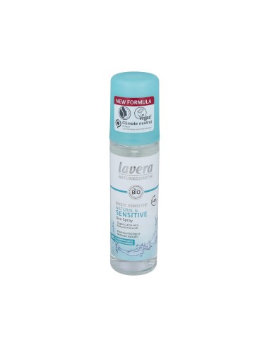 Desodorante Spray 48H Basis Sensitiv 75 Mililitros Bio Lavera