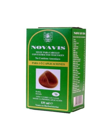 7D Novavis Rubio Dorado 135 Ml de Novavis