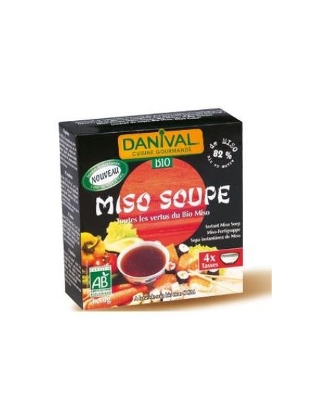 Sopa De Miso Bio, 4 X 10 G de Danival