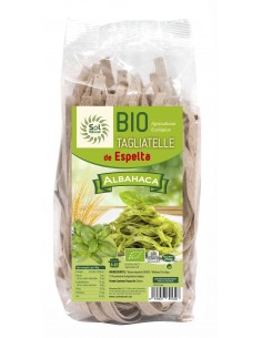 Tagliatelle De Espelta Integral Con Albahaca Bio 250 Gramos  Sol Natural