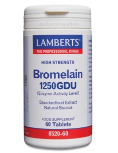 Bromelina 60 Comprimidos de Lamberts