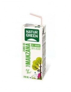 Zumo Manzana 200 Ml de Naturgreen