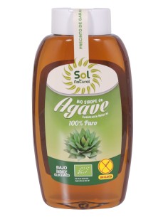 Sirope De Agave Grande Bio 500 Mililitros Sol Natural