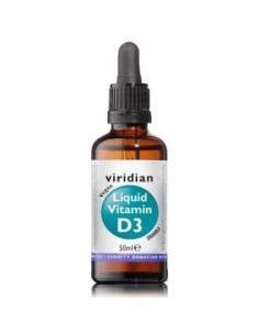 Vitamina D3 2000Iu Liquida Vegana 50 Mililitros Viridian