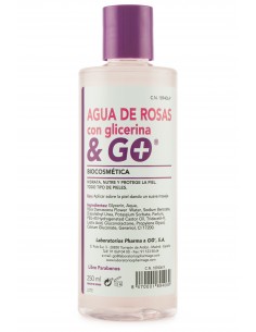 Agua De Rosas + Glicerina 250 Mililitros Pharma & Go