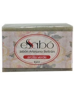 Jabon Natural Arcilla Verde 100 Gr de Essabo Artesano