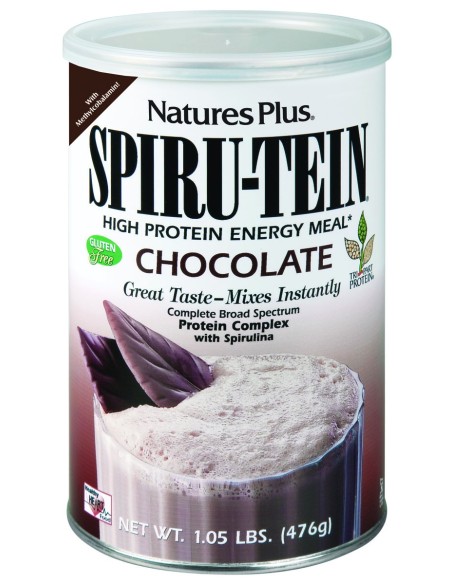 Spiru-Tein Chocolate 476G de Natures Plus