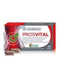 Prosvital   Serenoa + Ortiga + Granada + Maitake + Reservatrol + Calabaza + Ajuga Repants + Zinc + Licopeno + Vit B6 + Selenio