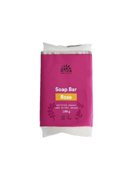 Pastilla De Jabon De Rosas 100 Gramos Eco Vegan Urtekram