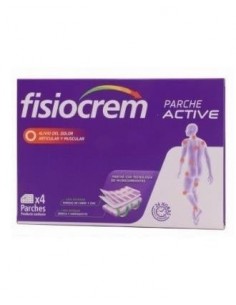 Fisiocream Parche Active 4 Unidades Fisiocrem